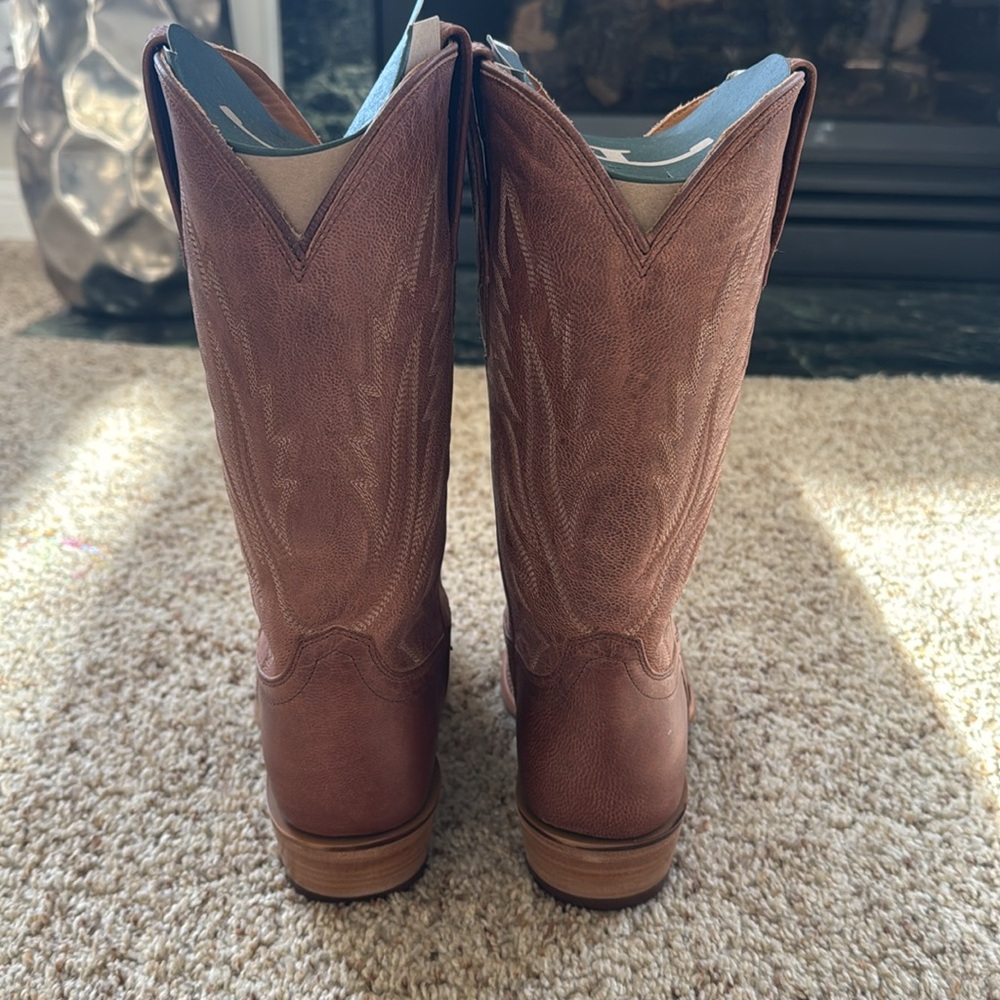 Tecovas Women's Brown Leather Boots - Picture 15 of 15